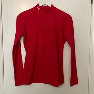 Under Armour Women's Red Long Sleeve Top